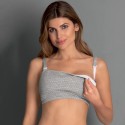 Reggiseno allattamento top in cotone