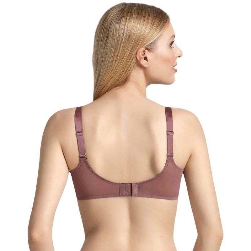 Reggiseno allattamento in pizzo rosa antico Anita