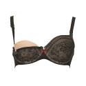 Reggiseno allattamento nero in pizzo Anita