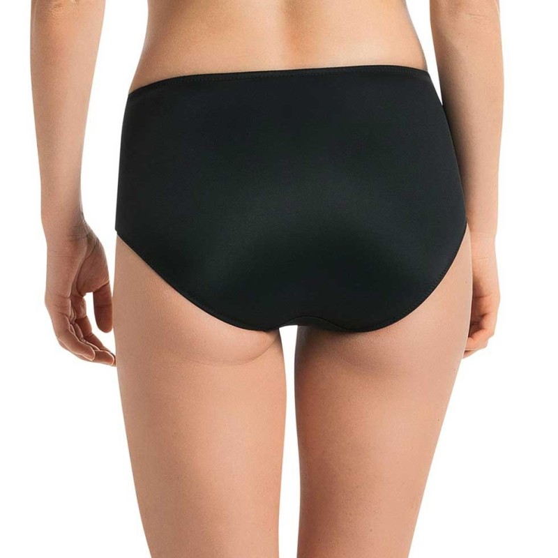 Slip a vita alta nero Havanna