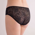 Slip Fleur Nero