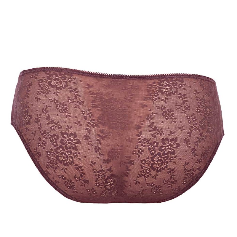 Slip Rosa Antico Fleur