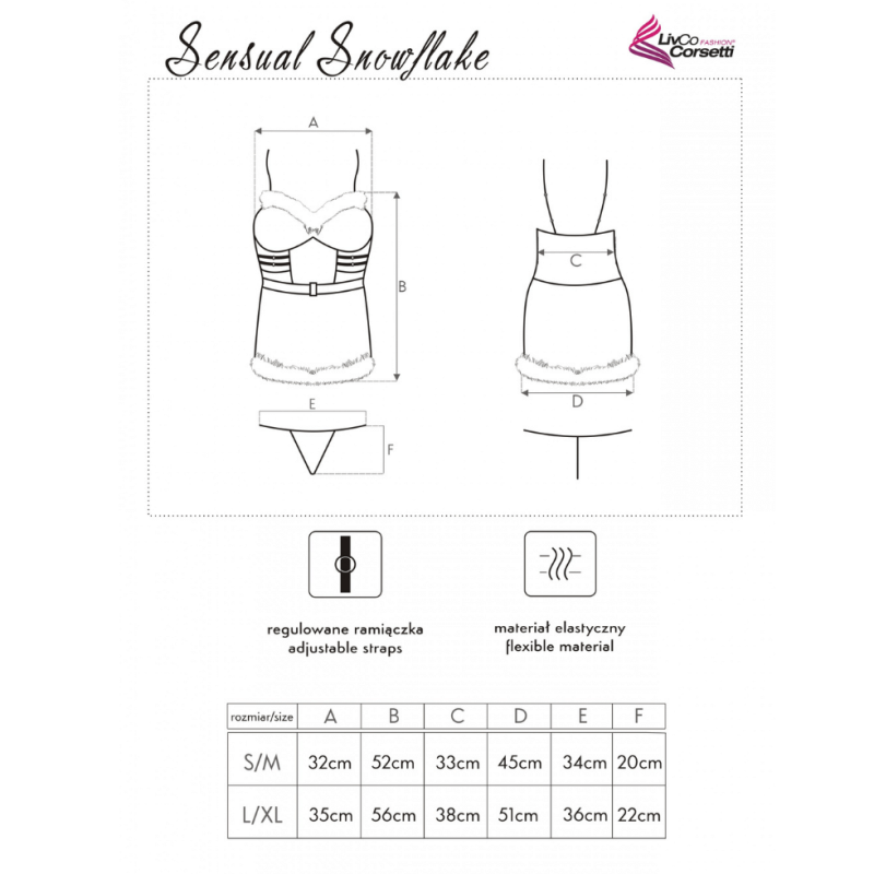 Babydoll Snowflake Livco Corsetti