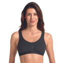 Reggiseno Isra da protesi aperto davanti nero