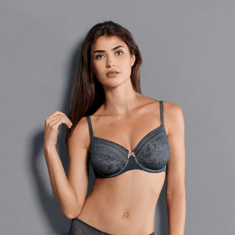 Reggiseno Fleur Rosa Faia antracite rosa