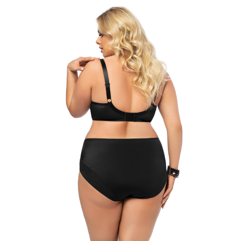 Slip vita alta Paradise nero