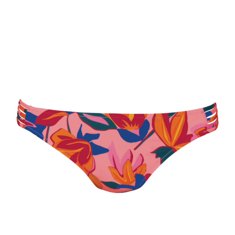 Slip bikini Bree Bottom rosso neon Rosa Faia