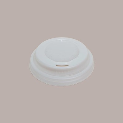 100 Pz Coperchio Beccuccio CPLA BIO Bianco Dm74 7oz BHF20 [bf50bed4]