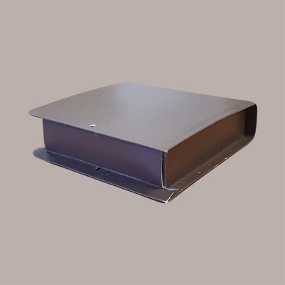 5 Pz Book Libro Scatola Carta Cioccolatini Marrone 145x145H40 mm [d4df462a]