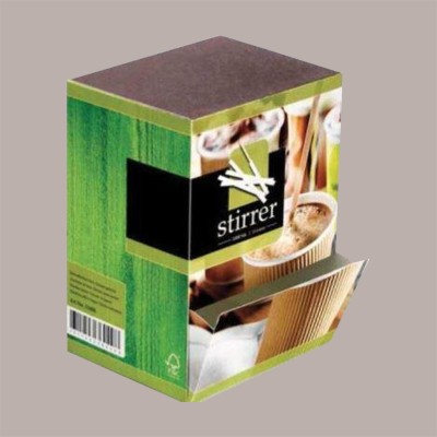 1000 Pz Palette Legno Lunghe 180mm Imbustate Caffè Cappuccino [7eb11658]