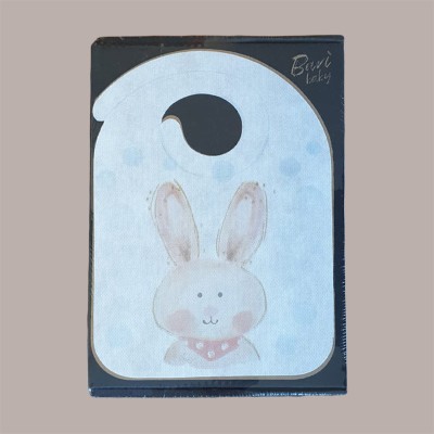 300 Pz Bavaglini Baby Bambino Fantasia Coniglietto Puppy in Tnt [efd519ed]