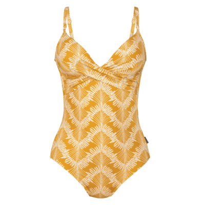 Costume intero Ebony champagne oro Rosa Faia