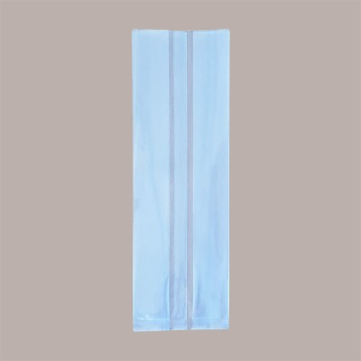 100 Pz Busta Sottovuoto Trasparente con Soffietto 120+90x350 [80eac00b]