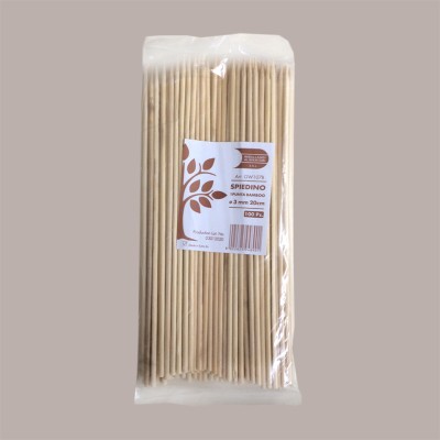 1000 Pz Spiedino Lungo 1 Punta Legno Bambù 150 mm Food [f2d2b2e2]