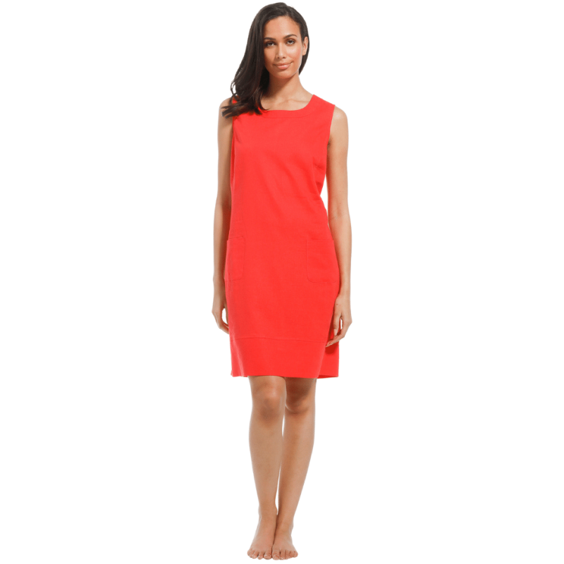 Abito in lino rosso Pastunette Beach