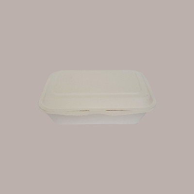 50 Pz Contenitore + Coperchio Fast Food 251X162H48/63 Bio Eco [b9d07434]