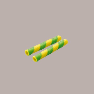 220 Pz Sigaretta Cialda Arrotolata Colorette Giallo Verdi Bussy [de975217]