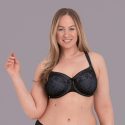 Reggiseno Rosemary nero big Rosa Faia