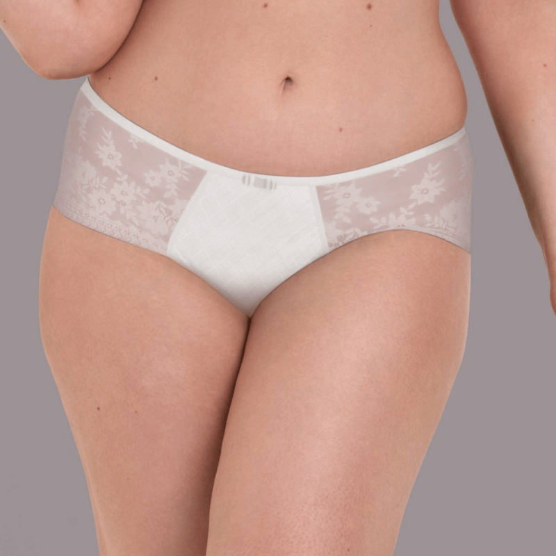 Slip in pizzo Rosemary bianco Rosa Faia