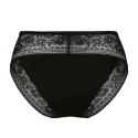 Slip alto in pizzo nero Rosemary Rosa Faia