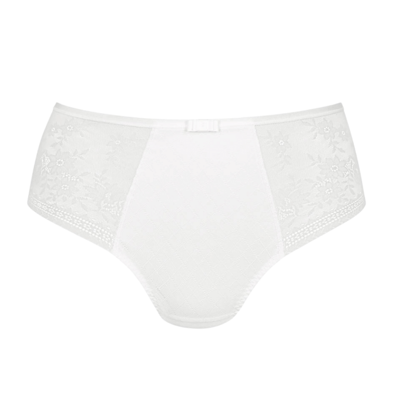 Slip alto in pizzo bianco Rosemary Rosa Faia