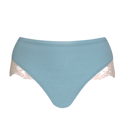 Slip in cotone e pizzo serie Organic Cotton Mey Woman