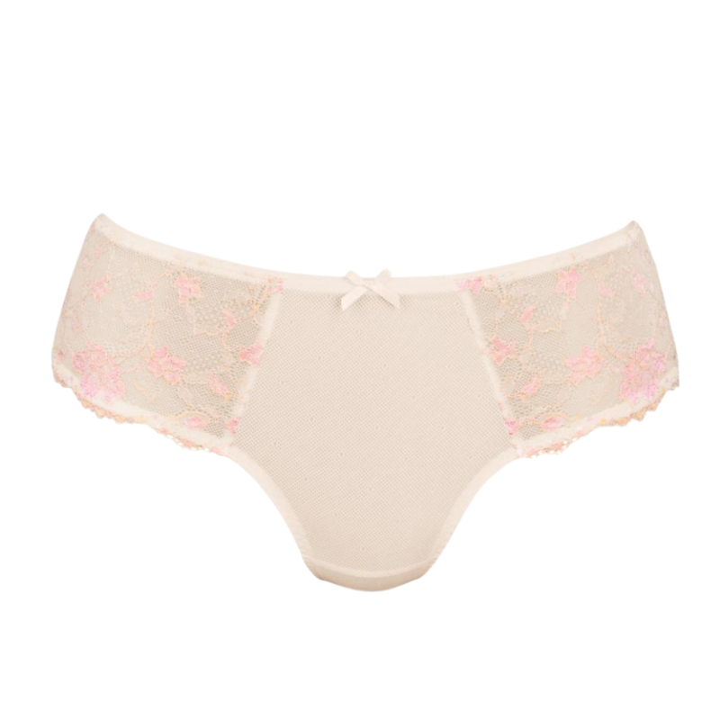 Slip Colette in pizzo e tulle Rosa Faia