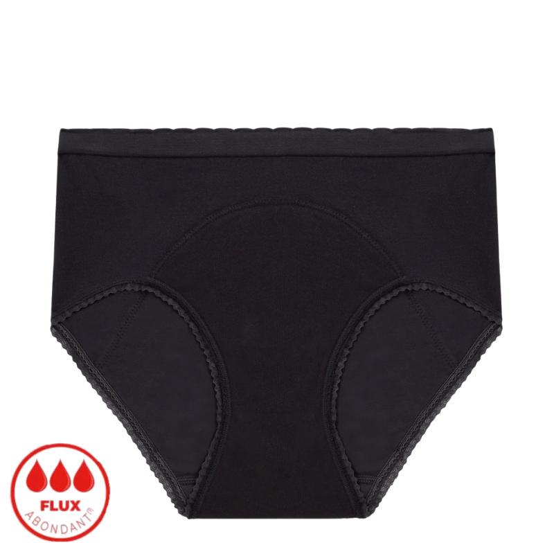 Culotte da ciclo a vita alta Cotone Biologico Flusso abbondante