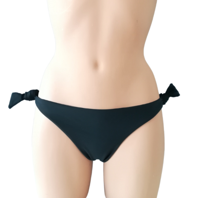 Brasiliana con lacci combinabile nera