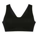 Bralette lycra nero liscia Essential Lace Anita