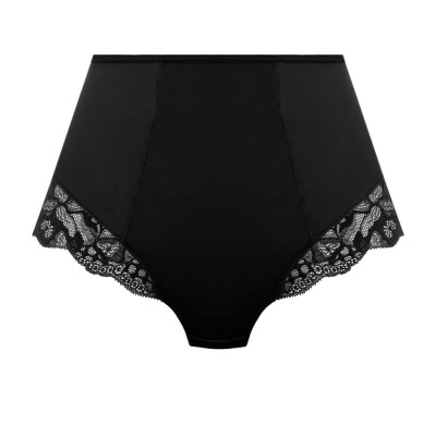 Slip nero alto Reflect di Fantasie