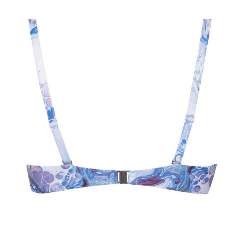 Bikini Push up azzurro Lisca