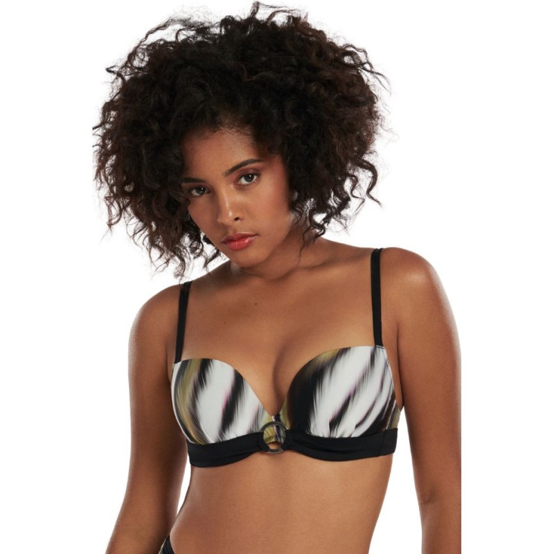 Bikini push-up fantasia astratta Lisca