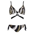 Bikini triangolo fantasia astratta Lisca