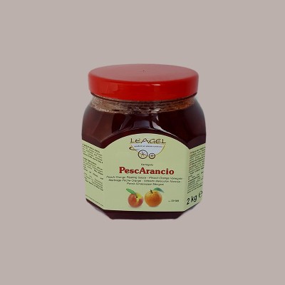 2 Kg Variegato Pescarancio Salsa per Gelato Yogurt Dolci Leagel [a6393905]