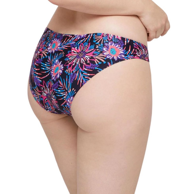 Bikini Tremiti nero fiori Bestform