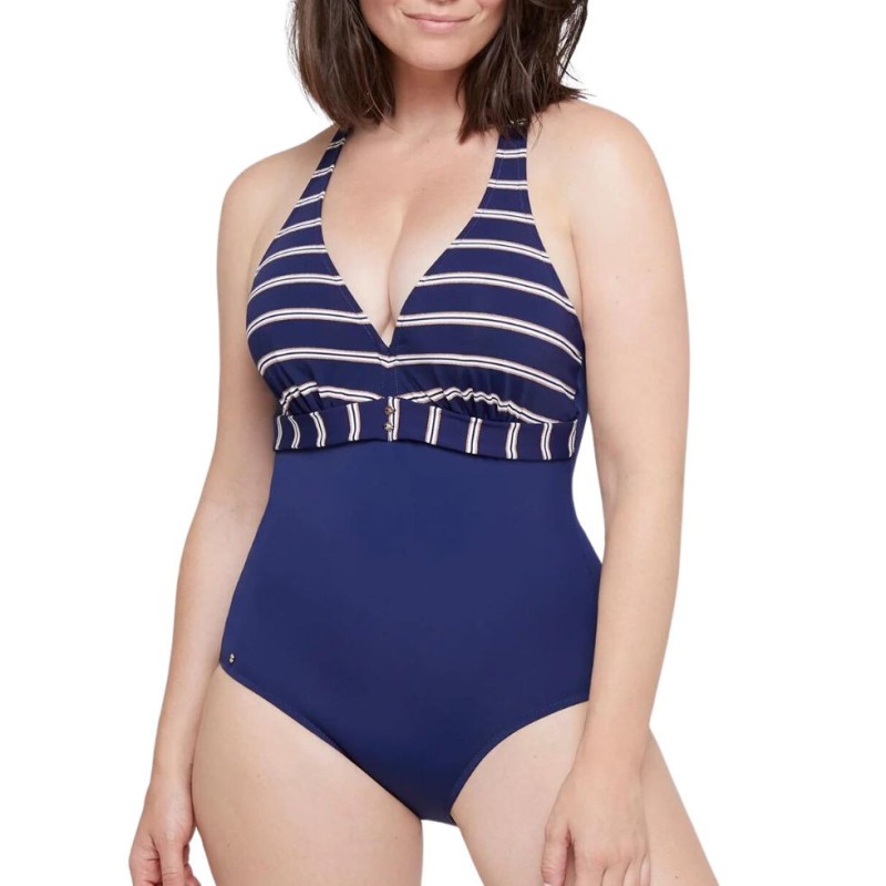 Intero Tavolara blu righe Bestform