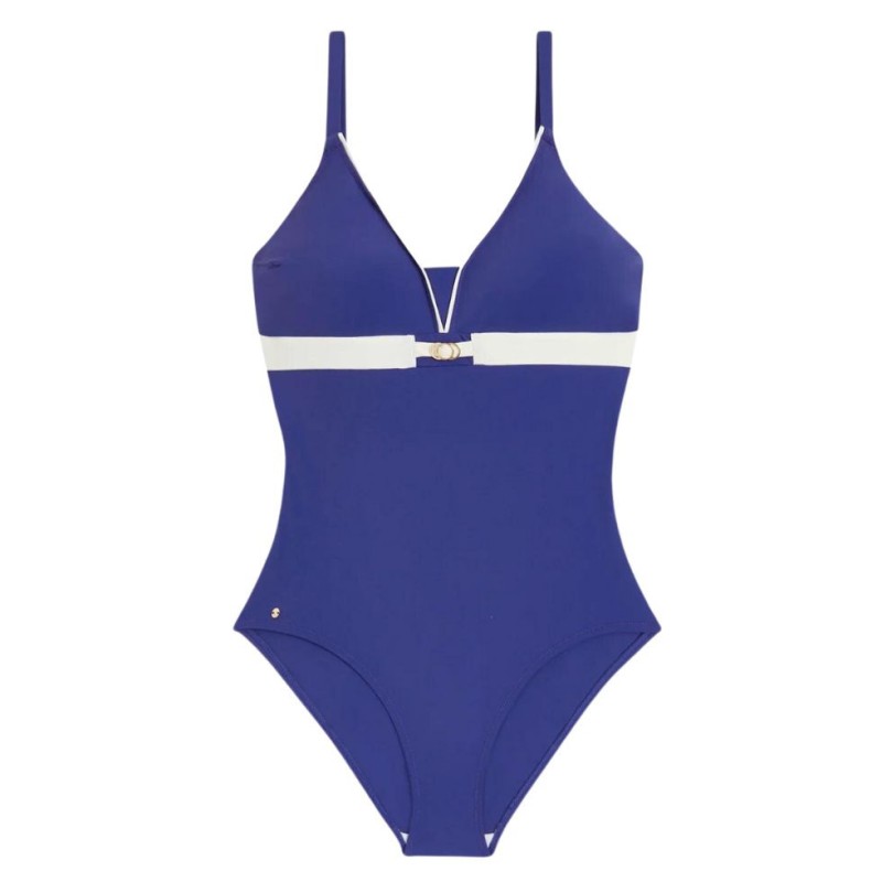 Intero Pantelleria blu bianco Bestform