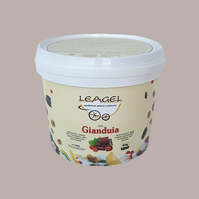 3,5 Kg Pasta al Gusto Gianduia per Gelato Pasticceria LEAGEL [96882000]