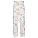 Pantalone pigiama bianco fiori Mey loungewear