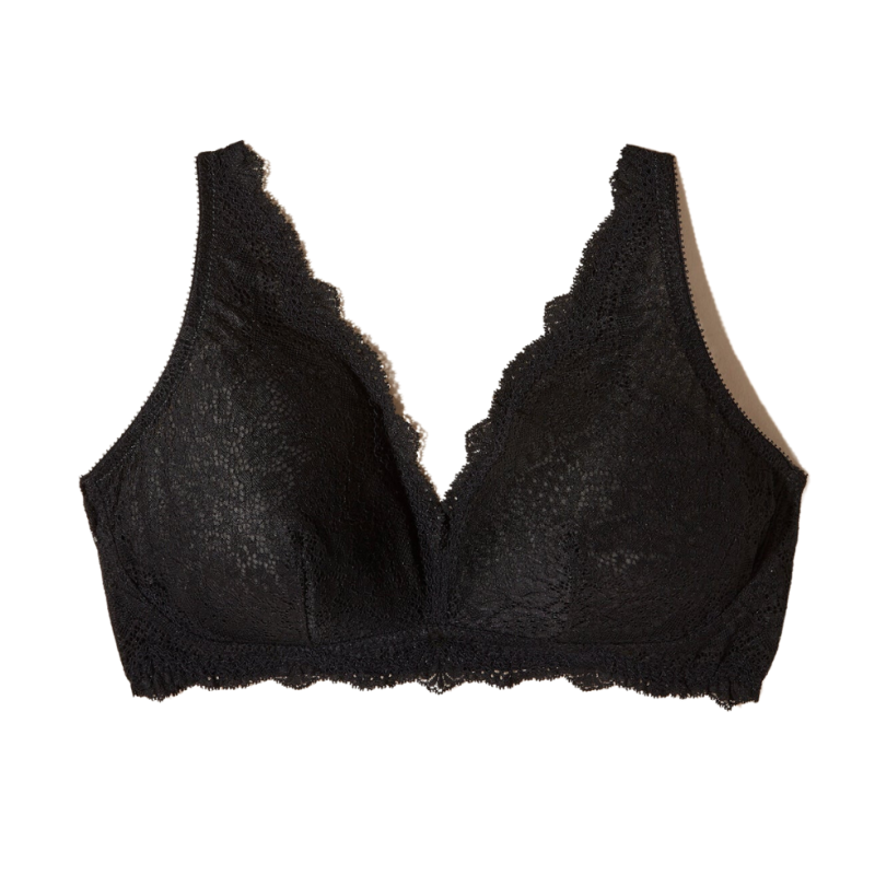 Bralette Forte Curvy nera Cosabella