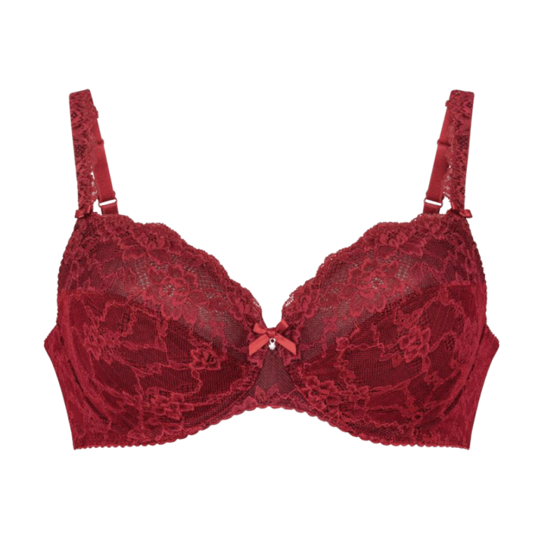 Reggiseno Bobette rubino Rosa Faia