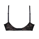 Reggiseno Bobette nero Rosa Faia
