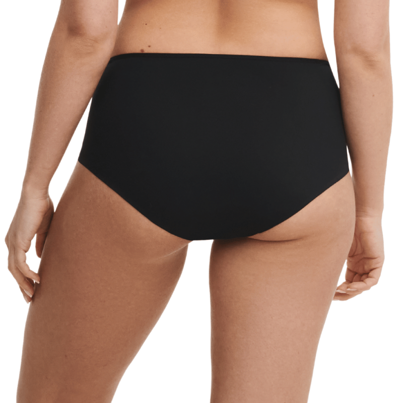 Culotte alta Graphic nera by Chantelle