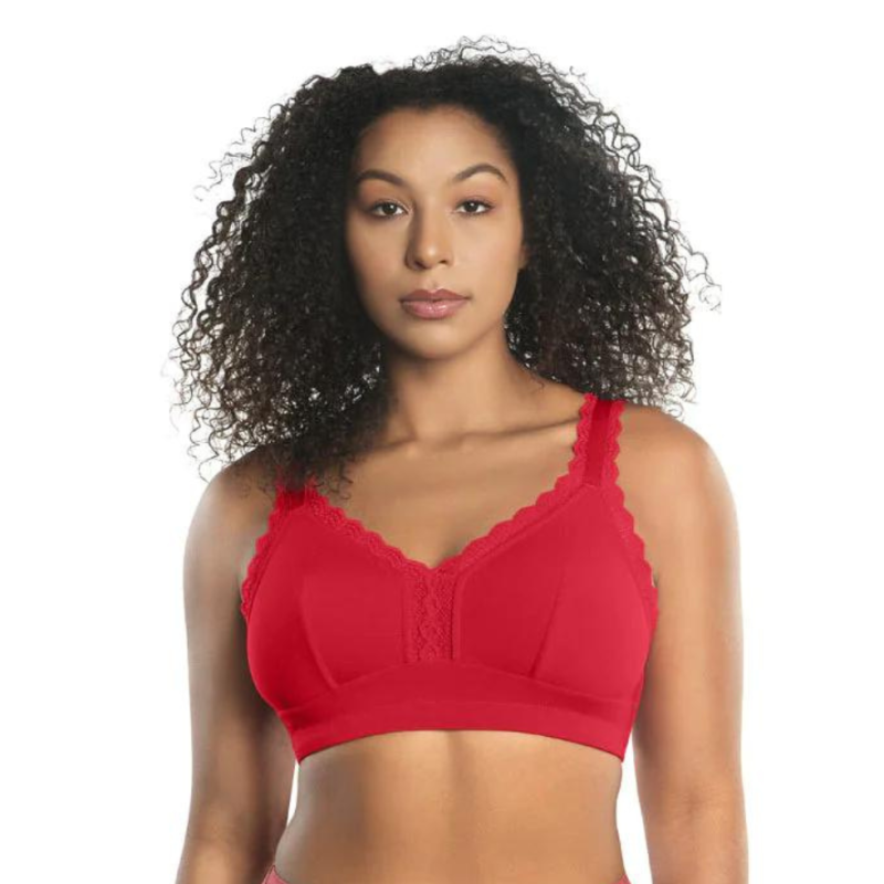 Bralette cotone Dalis rosso
