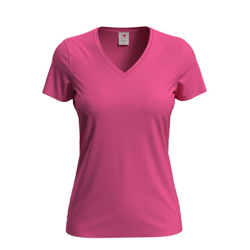 Maglia mezze maniche stampa seno Ottobre Rosa