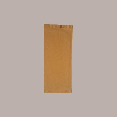 125 Pezzi Busta Portaposate Carta Paglia Tovagliolo Bianco 40x40 [47994882]