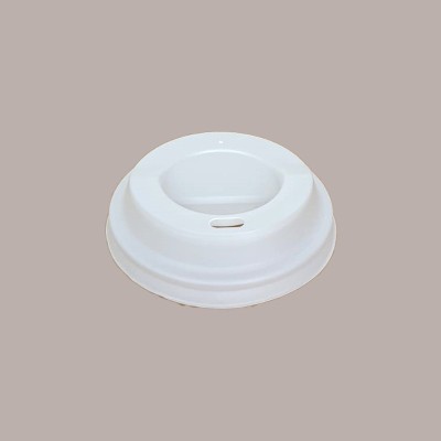 100 Pz Coperchio Beccuccio CPLA BIO ECO Bianco Dm90 [f6116f83]