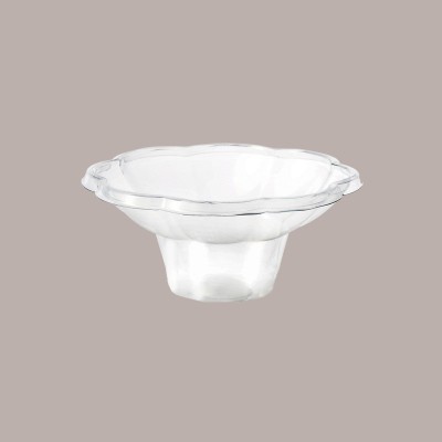 50 Pz Coppetta 100cc YO MIX Yogurt Gelato PLA trasparente BIO ALCAS [239c6362]