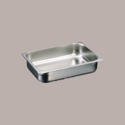 Bacinella Vaschetta Acciaio Inox Gastronomica per Gelato 360x250x80mm [8fcf5af3]